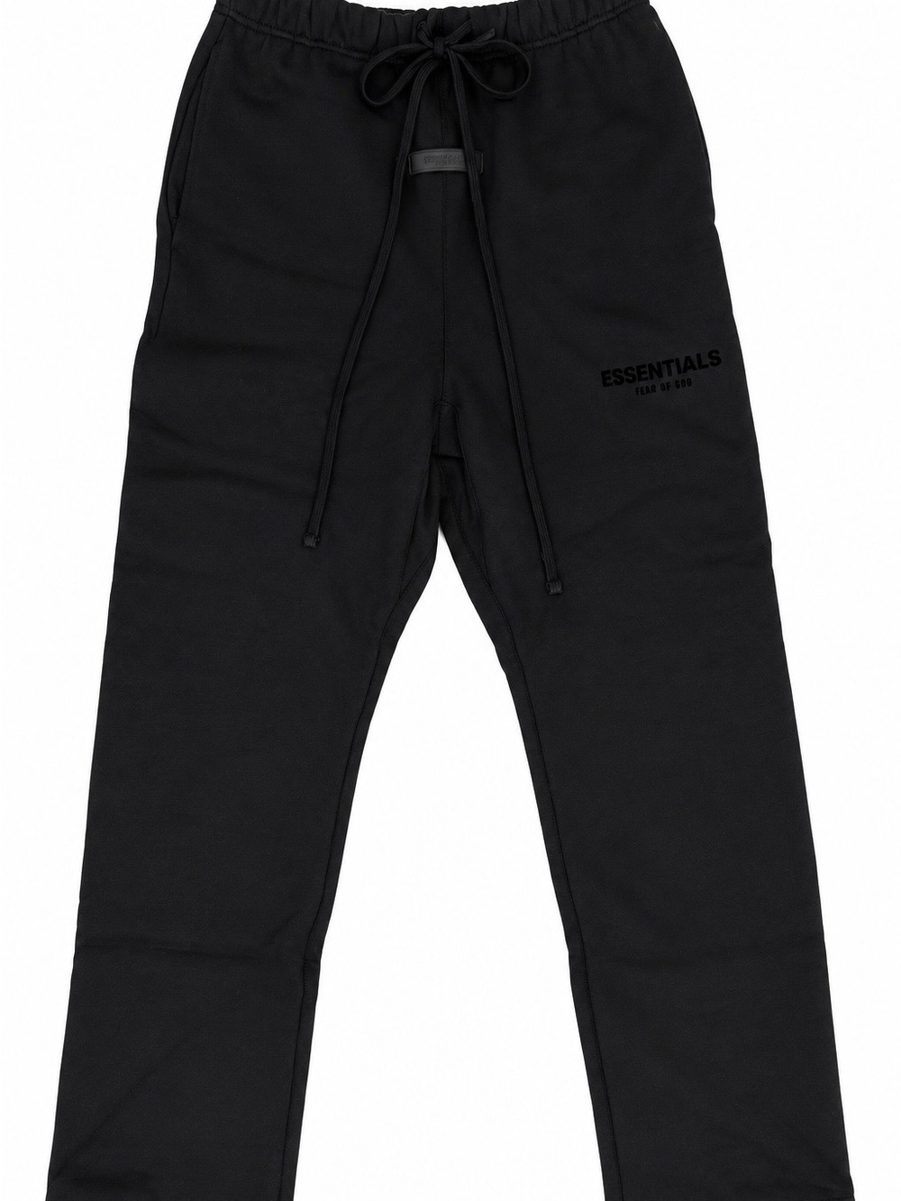 Essentials Black Men's Drawstring Joggers